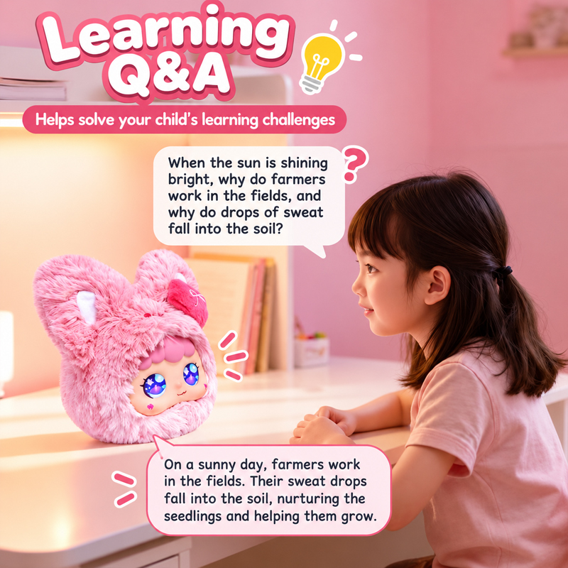 Wholesale AI Robot Smart Interactive Plush Toy Intelligence Voice Dialogue Emotional Companion Party Gift Unisex