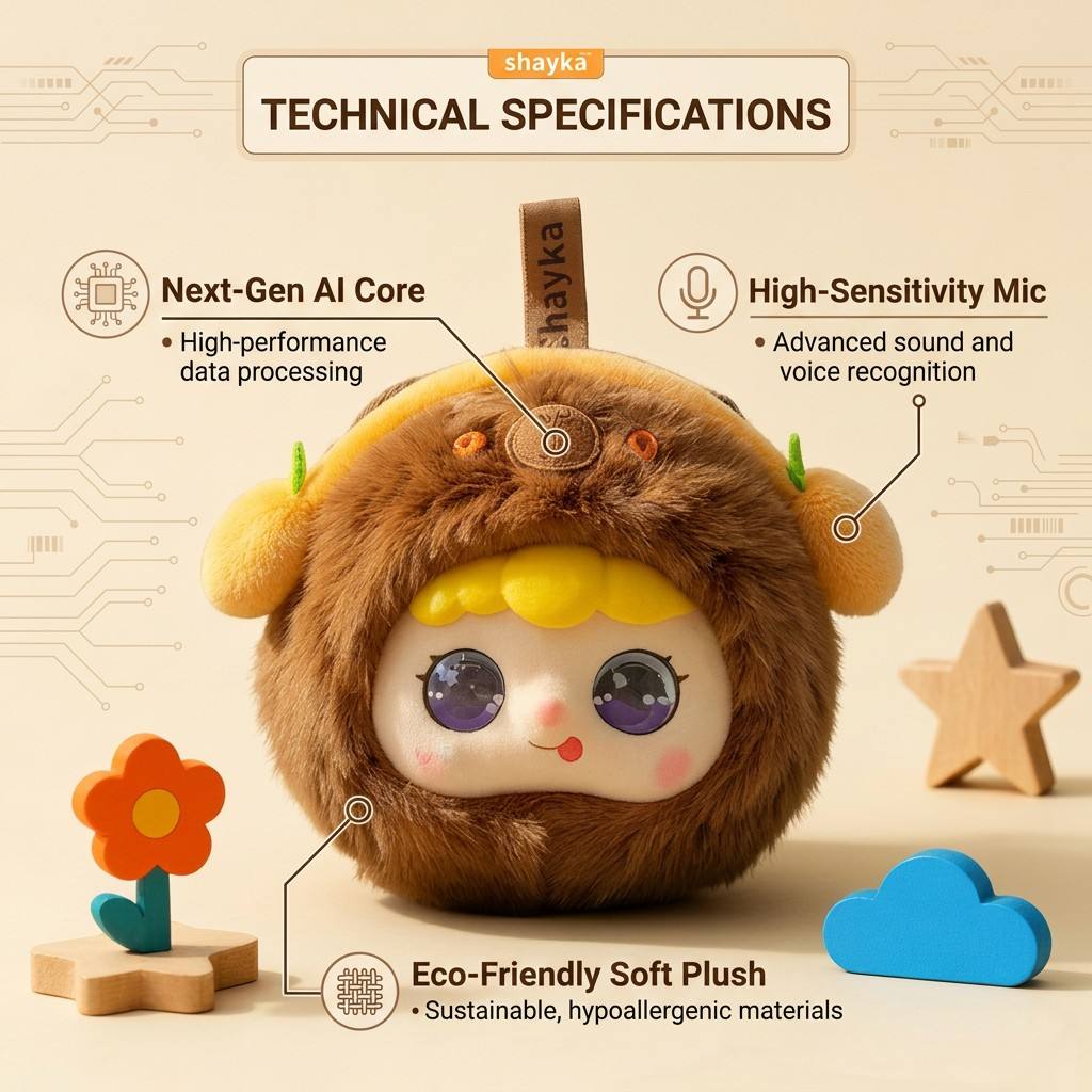 Direct Sales Interactive AI English Conversation Partner Native-Accent Bilingual Tutor Screen-Free STEM Knowledge Bot