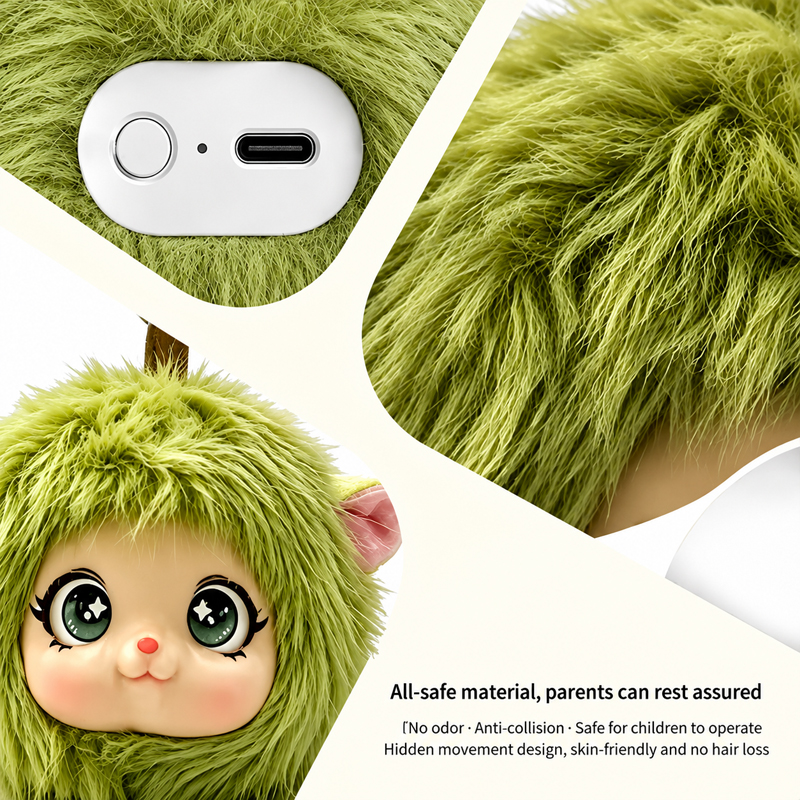 Brand New Cute Smart Interactive Plush Toy Storytelling Function Portable AI PP Cotton Filling 11-30cm Height for Children 5-7