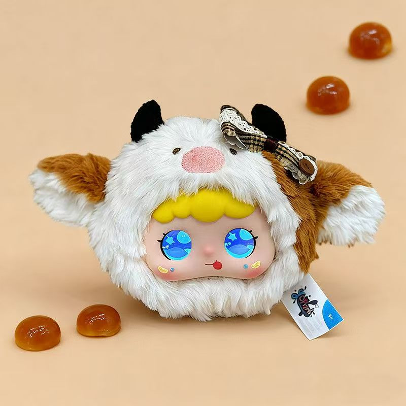 CZXVICE Ai Electronic Eyes Plush Toy Cute Rabbit Stuffed Animal Keychain Soft Kawaii Doll Gift Custom OEM ODM Manufacturer