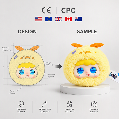 Custom Smart Interactive Plush AI Emotional Companion