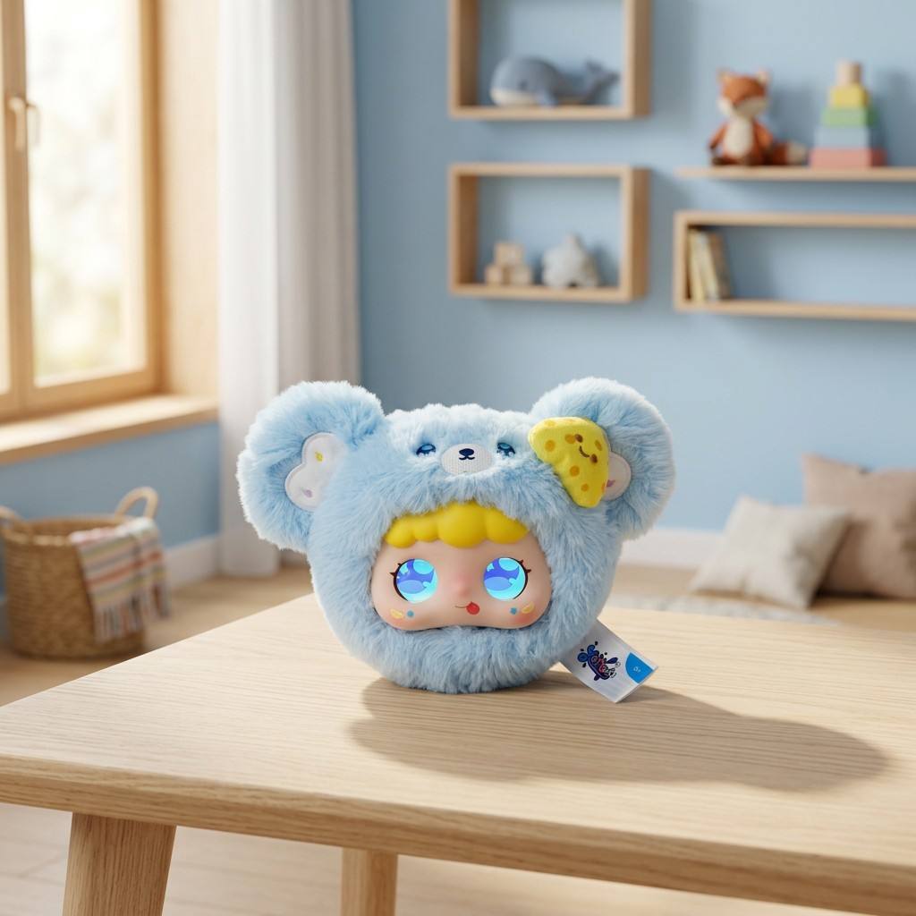 CZXVICE Ai Electronic Eyes Plush Toy Cute Rabbit Stuffed Animal Keychain Soft Kawaii Doll Gift Custom OEM ODM Manufacturer