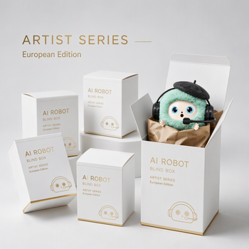 AI Robot Plush Toy 50 Languages Smart Talking Emotional Companion