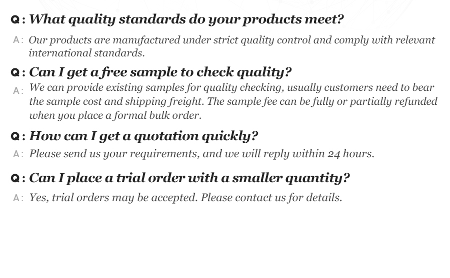 FAQ Reference 2