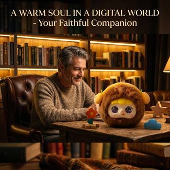 Multilingual AI chatbot plush toy for language immersion