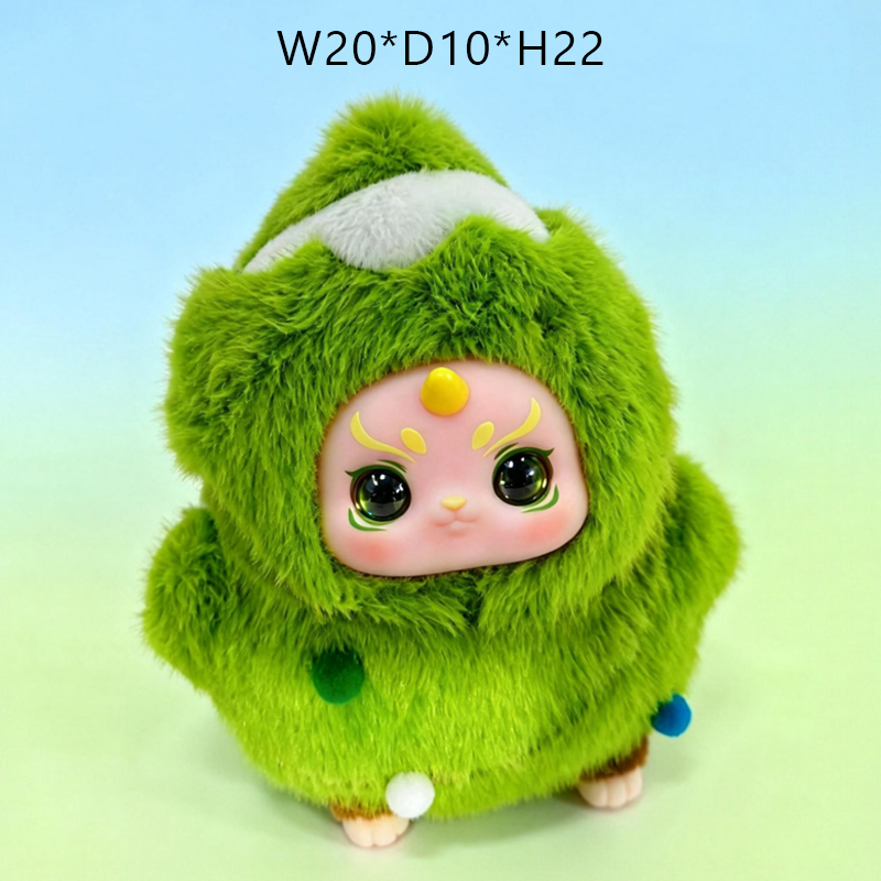 Hot Sales 8-inch AI Plush Monster Toy Intelligent Voice Dialogue Vocalization Emotional Companion Robot for Children Gifts